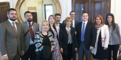 27. maj 2015. Delegacija Odbora za evropske integracije u poseti Hrvatskom saboru